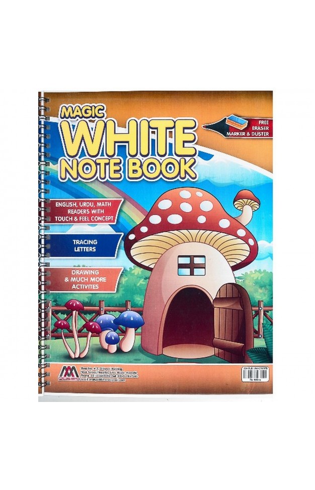 Magic White Note Book